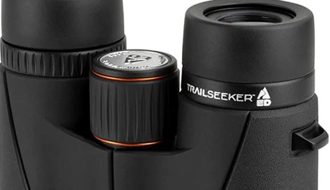 Binocular focus wheel of Celestron Trailseekers