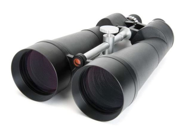 Celestron binoculars with magnification and lens diameter of 25 and 100mm